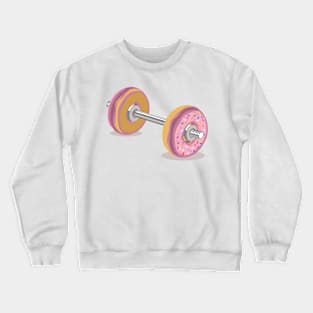 Donut Barbell Crewneck Sweatshirt